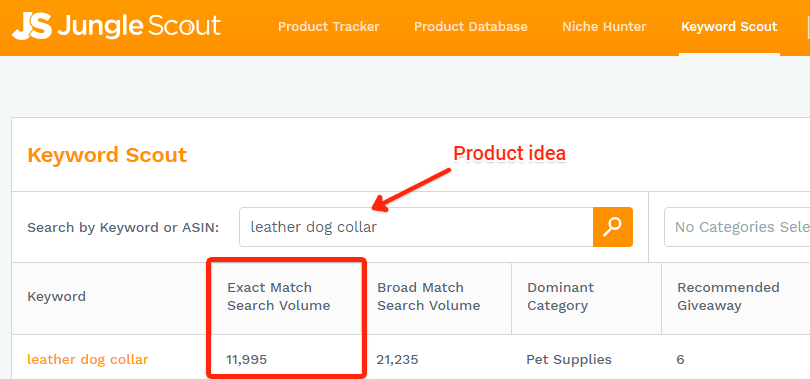 Jungle Scout Product Data